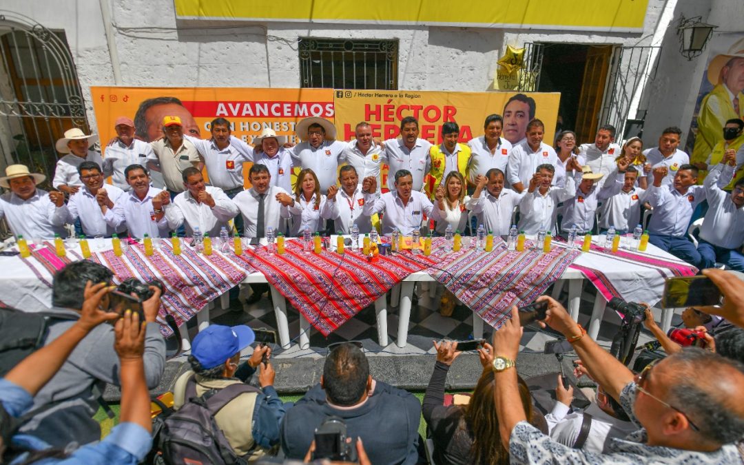 Benigno Cornejo lidera candidatura a la Municipalidad Provincial de Arequipa