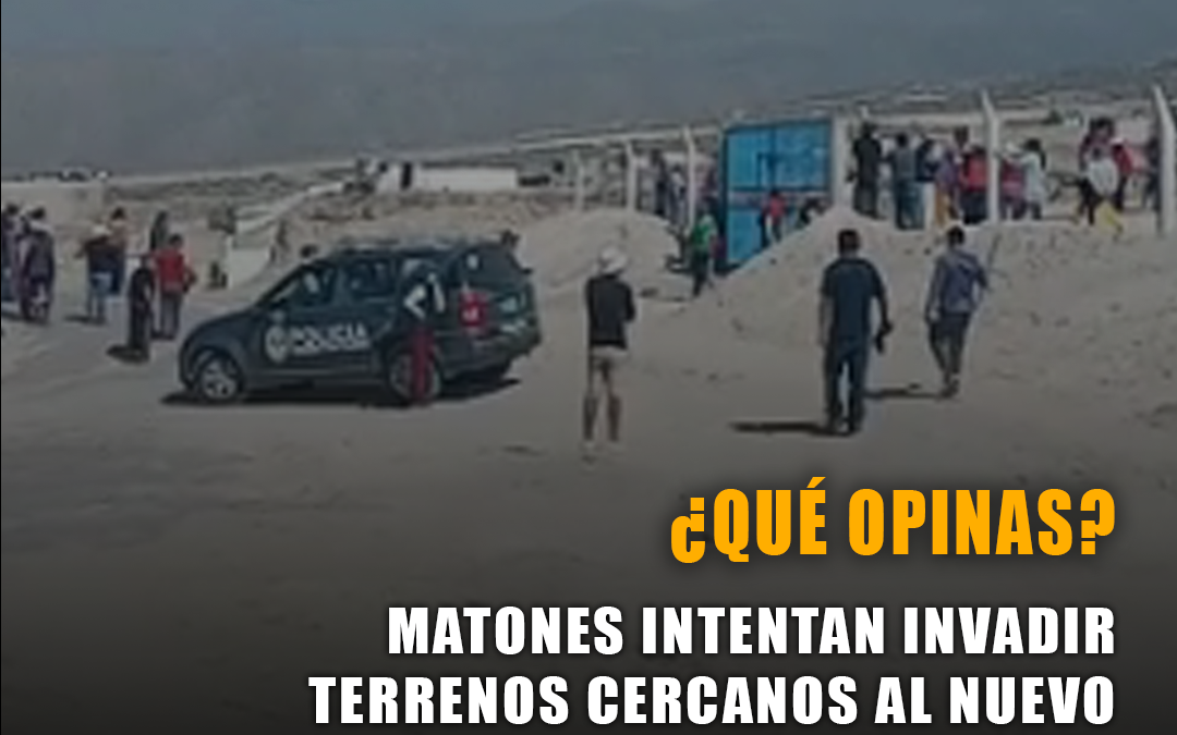 AREQUIPA: MATONES INTENTAN INVADIR TERRENOS CERCANOS AL NUEVO CEMENTERIO MUNICIPAL DE CAYMA