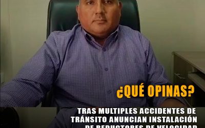 AREQUIPA: TRAS MÚLTIPLES ACCIDENTES DE TRÁNSITO, INSTALARÁN REDUCTORES DE VELOCIDAD EN MIRAFLORES