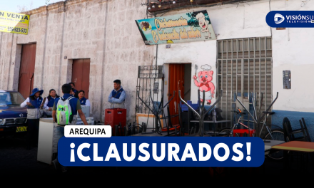 AREQUIPA: CLAUSURAN LOCALES DEDICADOS A RUBROS ILEGALES BAJO LA FACHADA DE NEGOCIOS DE COMIDA EN EL CERCADO