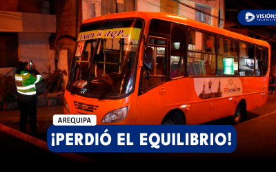 AREQUIPA: VARÓN PIERDE LA VIDA TRAS CAER Y SER APLASTADO POR UN BUS DEL SIT EN EL DISTRITO DE ALTO SELVA ALEGRE