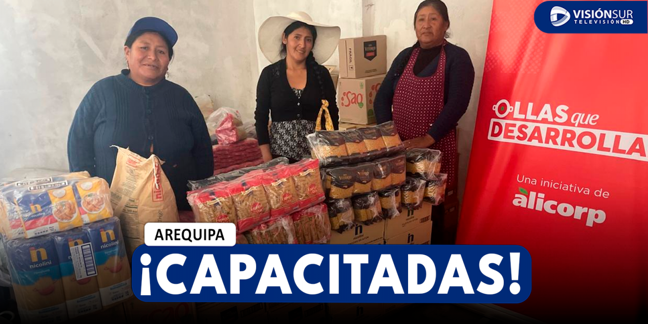 AREQUIPA: OLLAS COMUNES DE LOS DISTRITO DE YURA Y CERRO COLORADO SERÁN CAPACITADAS EN NUTRICIÓN, SANIDAD E HIGINE