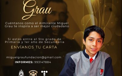 NACIONAL: CONCURSO NACIONAL “UNA CARTA A GRAU” INVITA A ESTUDIANTES A PARTICIPAR Y DAR A CONOCER COMO EL ALMIRANTE GRAU LOS INSPIRA