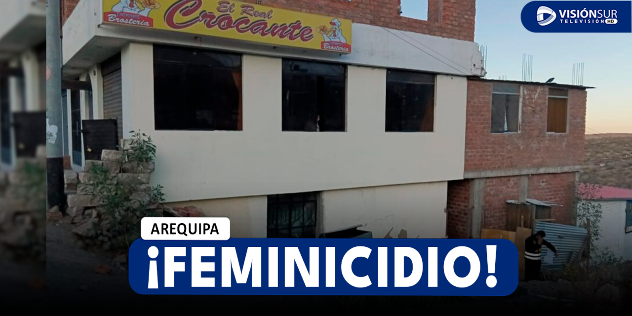 AREQUIPA: UN NUEVO CASO DE PRESUNTO FEMINICIDIO SE REGISTRÓ EN CAYMA Y DEJA A DOS PEQUEÑOS EN LA ORFANDAD