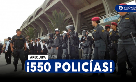 AREQUIPA: MÁS DE 500 POLICÍAS RESGUARDARÁN PARTIDO ENTRE FBC MELGAR Y UNIVERSITARIO ESTE MIÉRCOLES 31 DE JULIO A LAS 20:00 HORAS