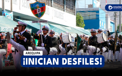 AREQUIPA: DESFILES POR FIESTAS PATRIAS INICIARÁN DESDE EL 12 DE JULIO Y LOS GANADORES CLASIFICARÁN AL ‘CAMPEÓN DE CAMPEONES’