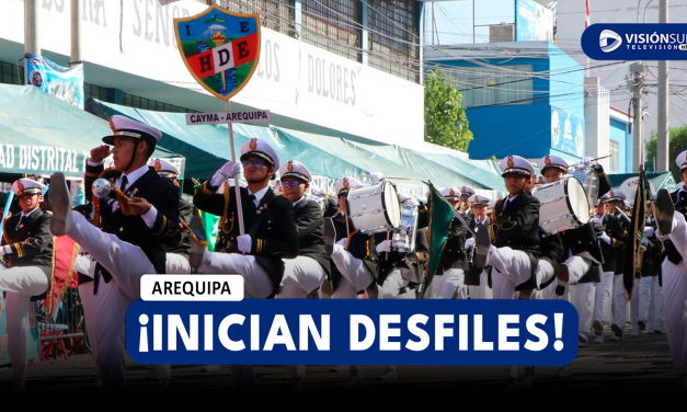 AREQUIPA: DESFILES POR FIESTAS PATRIAS INICIARÁN DESDE EL 12 DE JULIO Y LOS GANADORES CLASIFICARÁN AL ‘CAMPEÓN DE CAMPEONES’