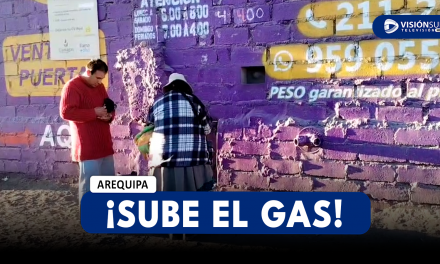 AREQUIPA: BALÓN DE GAS DE 10 KILOS INCREMENTA SU PRECIO Y LLEGA A S/44 EN LA PLATA DISTRIBUIDORA DE LLAMAGAS