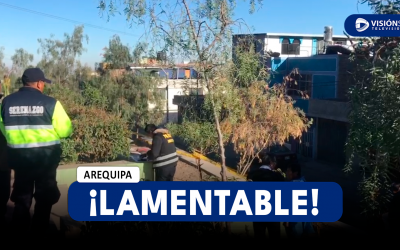 AREQUIPA: ENCUENTRAN EL CUERPO SIN VIDA DE UN VARÓN CONOCIDO COMO “AZULINO” EN EL DISTRITO DE PAUCARPATA