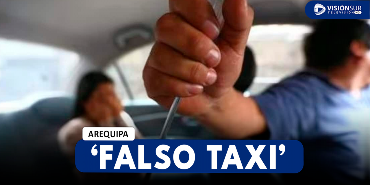 AREQUIPA: COMERCIANTE SE SUBE A ‘FALSO TAXI’ Y LE ROBAN S/65 MIL EN EL PUENTE AÑASHUAYCO PARA LUEGO ABANDONARLA EN LA VÍA PÚBLICA