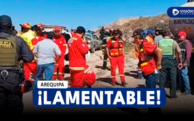 AREQUIPA: MENOR DE 3 AÑOS ES HALLADA SIN VIDA EN UN CANAL DE REGADÍO EN SACHACA TRAS CAER DEL TERCER PISO DE SU VIVIENDA