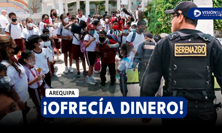 AREQUIPA: DETIENEN A TRABAJADOR DE SEGURIDAD CIUDADANA TRAS SER ACUSADO DE OFRECERLE DINERO A MENOR PARA MANTENER RELACIONES SEXUALES