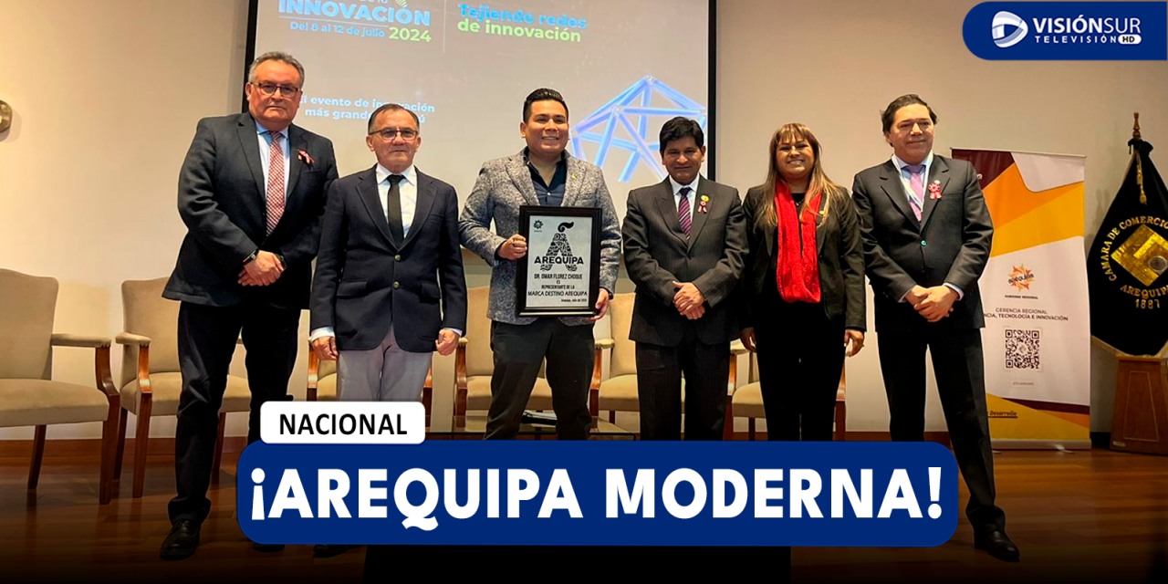 AREQUIPA: GOBERNADOR REGIONAL ANUNCIA UNA MODERNIZACIÓN DE LA REGIÓN PARA CONVERTIRLA EN UN HUB DE CIENCIA Y TECNOLOGÍA