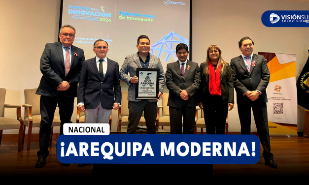 AREQUIPA: GOBERNADOR REGIONAL ANUNCIA UNA MODERNIZACIÓN DE LA REGIÓN PARA CONVERTIRLA EN UN HUB DE CIENCIA Y TECNOLOGÍA