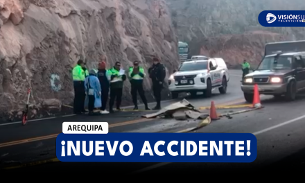 AREQUIPA: JOVEN POLICÍA PIERDE LA VIDA TRAS SER APLASTADO POR UN CAMIÓN CUANDO REGRESABA DE LA FIESTA DEL CHIMBANGO