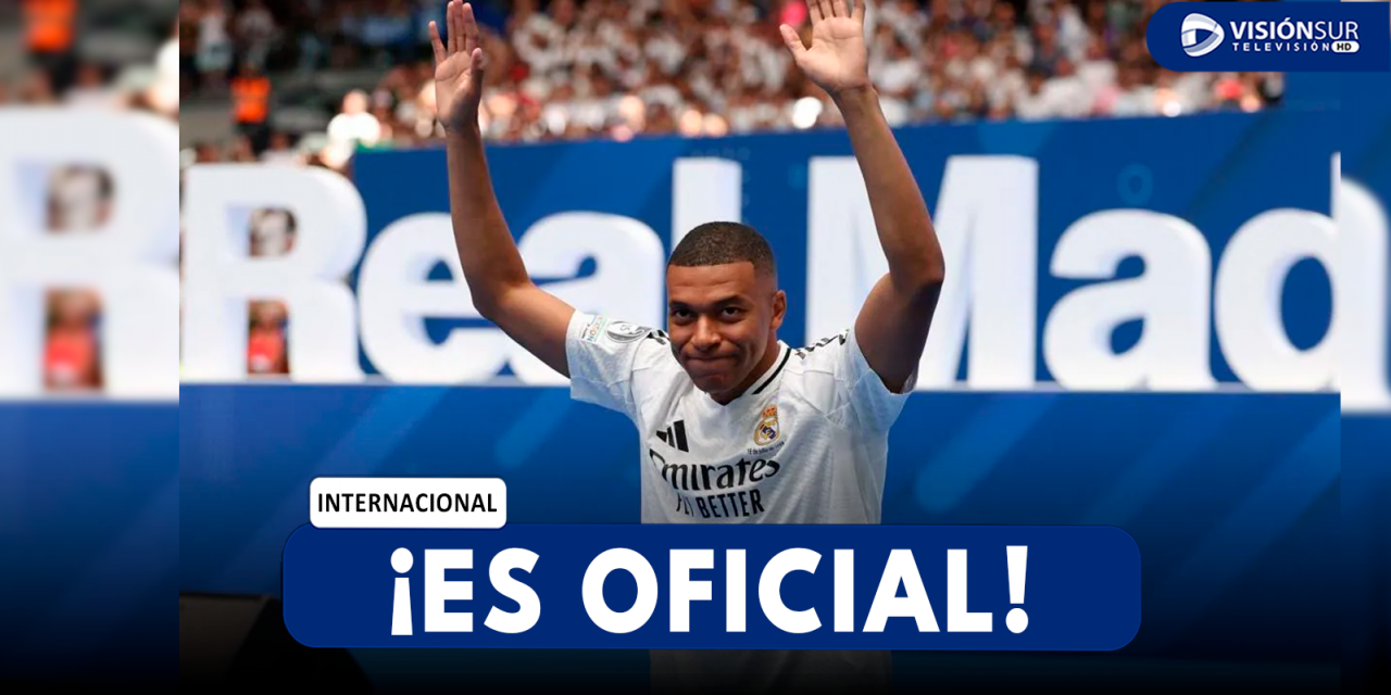 INTERNACIONAL: KYLIAN MBAPPÉ ES OFICIALMENTE FUE PRESENTADO EN EL SANTIAGO BERNABÉU COMO NUEVO JUGADOR DEL REAL MADRID