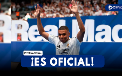 INTERNACIONAL: KYLIAN MBAPPÉ ES OFICIALMENTE FUE PRESENTADO EN EL SANTIAGO BERNABÉU COMO NUEVO JUGADOR DEL REAL MADRID