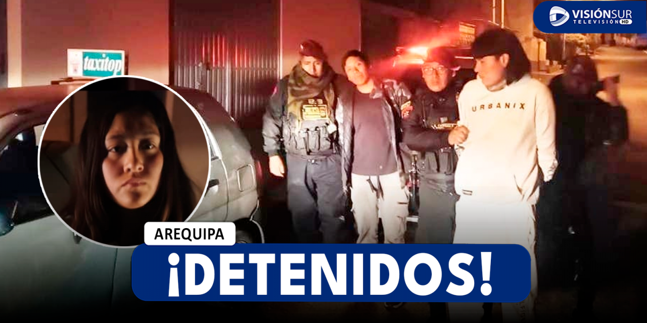 AREQUIPA: DETIENEN A PRESUNTOS DELINCUENTES QUE ROBARON VEHÍCULO EN EL DISTRITO DE ALTO SELVA ALEGRE