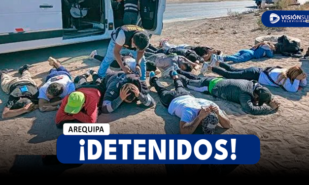 AREQUIPA: DETIENEN A 13 PRESUNTOS DELINCUENTES QUE VIAJABAN HACIA CUSCO CON ARMAMENTO PARA REALIZAR ACTIVIDADES ILÍCITAS