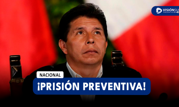 AREQUIPA: AMPLÍAN A 18 MESES LA PRISIÓN PREVENTIVA PARA PEDRO CASTILLO INVESTIGADO POR EL INTENTÓ DE GOLPE DE ESTADO