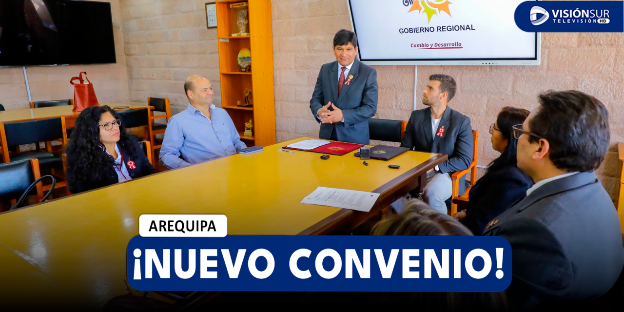 AREQUIPA: GOBIERNO REGIONAL FIRMA NUEVO CONVENIO PARA LA EJECUCIÓN DE LA I.E. JOSÉ CARLOS MARIÁTEGUI DE MOLLENDO