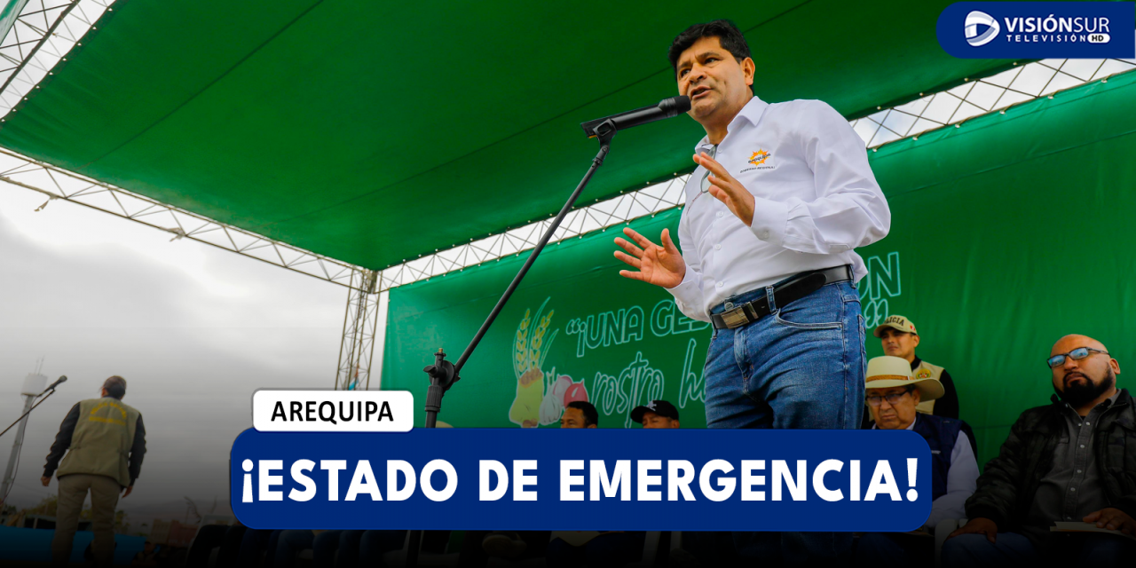 AREQUIPA: EL MINISTRO DE AGRICULTURA JUNTO AL GOBERNADOR REGIONAL DE AREQUIPA DECLARARÁN ESTE 21 DE JULIO EN ESTADO DE EMERGENCIA A ISLAY