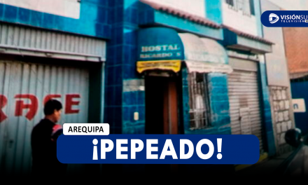 AREQUIPA: VARÓN PIERDE LA VIDA LUEGO DE SER PRESUNTAMENTE ‘PEPEADO’ EN UN HOTEL DE LA AV. VIDAURRÁZAGA