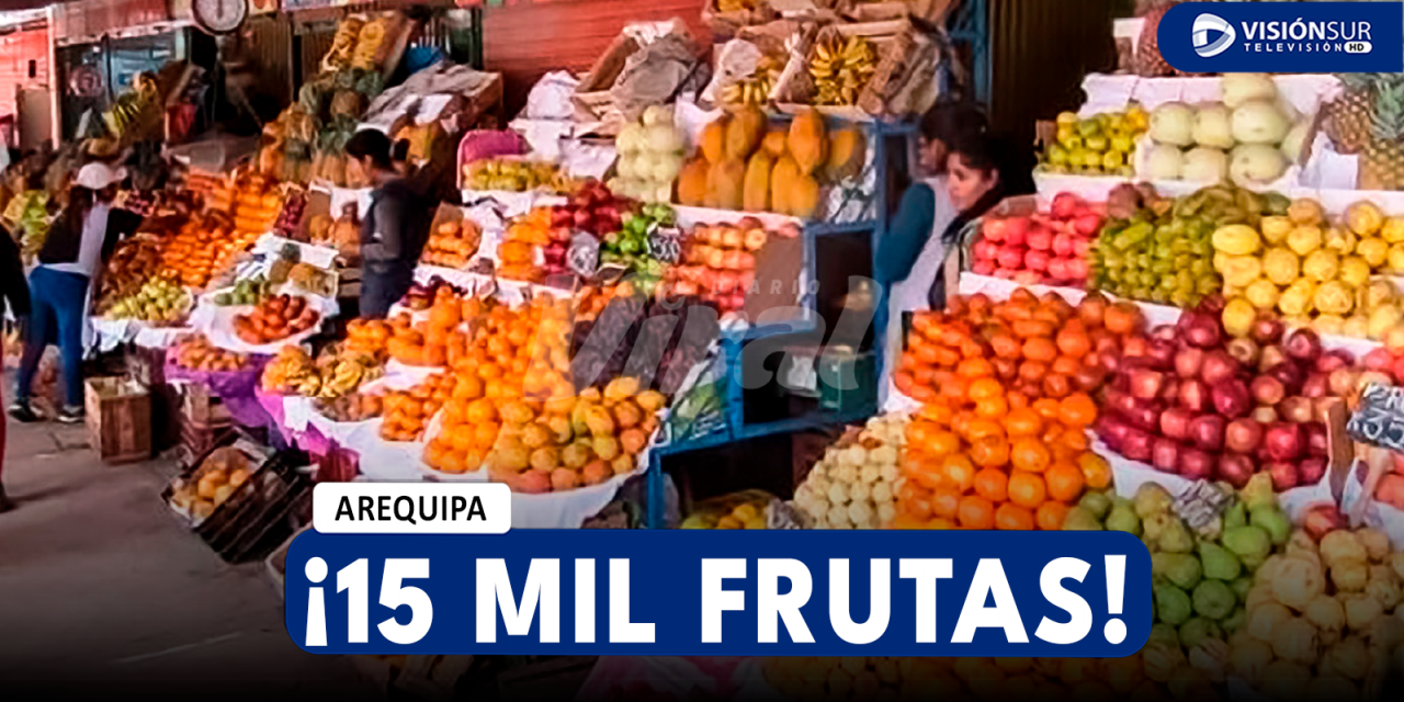 AREQUIPA: COMERCIANTES DE RÍO SECO ENTREGARÁN MÁS DE 15 MIL FRUTAS EL DOMINGO 28 POR FIESTAS PATRIAS