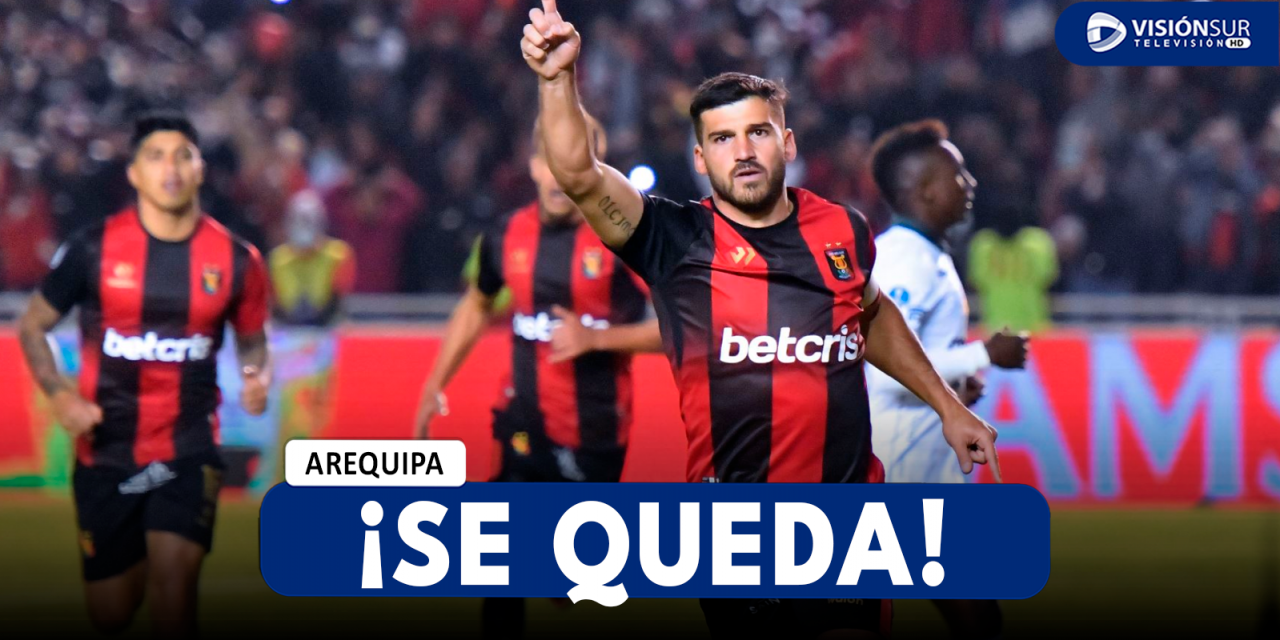 AREQUIPA: BERNARDO CUESTA RENOVÓ CONTRATO CON EL FBC MELGAR HASTA EL 2026 Y CONTINUARÁ HACIENDO HISTORIA EN EL DOMINÓ