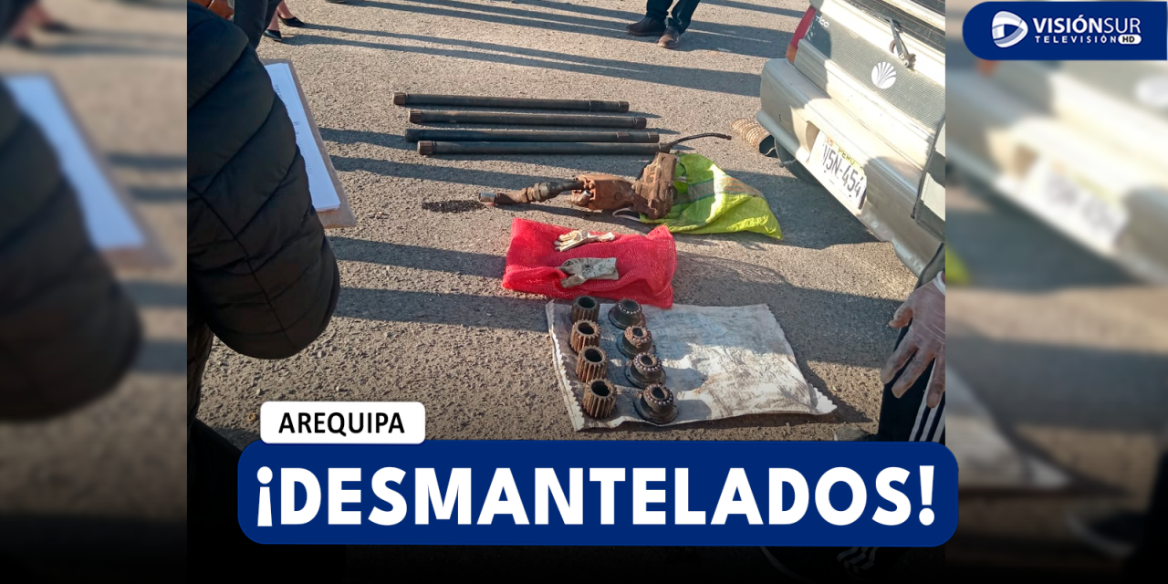 AREQUIPA: CAPTURAN A LA BANDA CRIMINAL “LOS DESMANTELADORES DE RÍO SECO” TRAS DENUNCIA DE VÍCTIMA DE ROBO