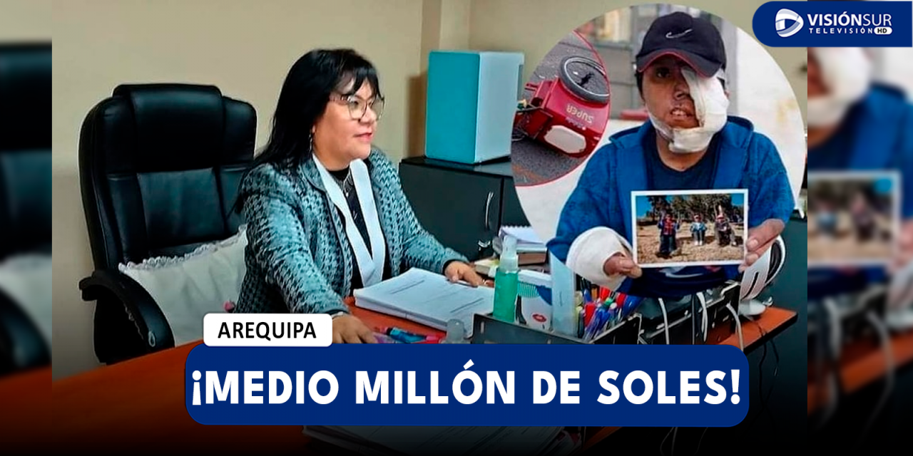 AREQUIPA: DISPONEN EL PAGO DE MEDIO MILLÓN DE SOLES EN FAVOR DE HELADERO QUE FUE ATROPELLADO EN MARIANO MELGAR