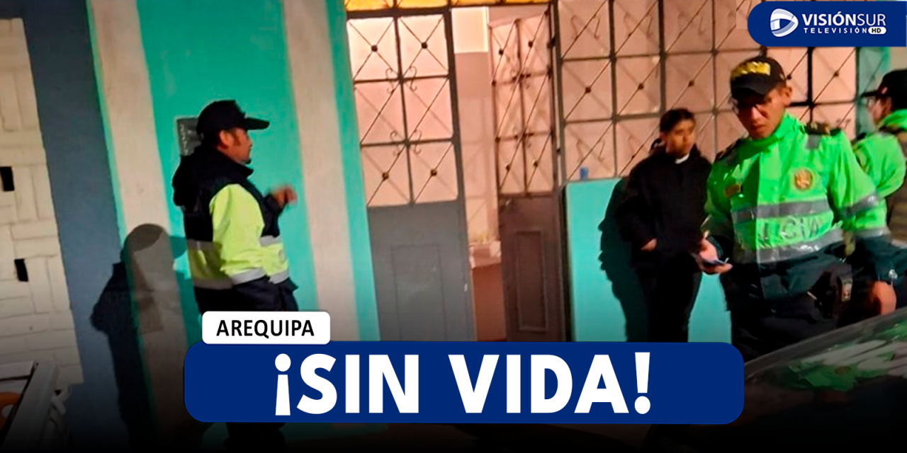 AREQUIPA: ADULTO MAYOR ES ENCONTRADO SIN VIDA EN SU VIVIENDA UBICADA EN JOSÉ LUIS BUSTAMANTE Y RIVERO