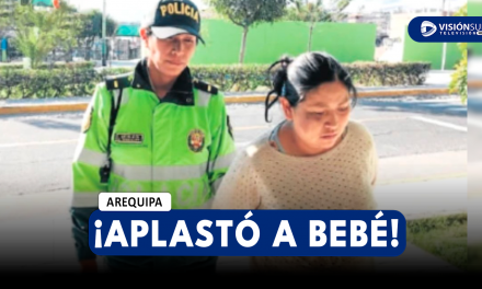 AREQUIPA: ENCUENTRAN EL CADÁVER DE BEBÉ Y MADRE DE LA MENOR CONFIESA HABERLA APLASTADO MIENTRAS DORMÍA