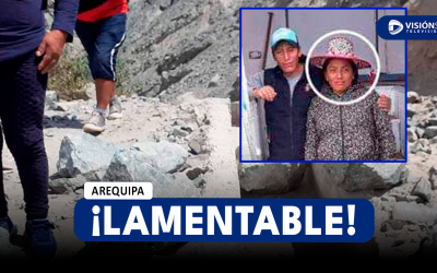 AREQUIPA: MADRE DE FAMILIA PIERDE LA VIDA LUEGO QUE LE CAYERA UNA GRAN ROCA EN LA PROVINCIA DE CAMANÁ