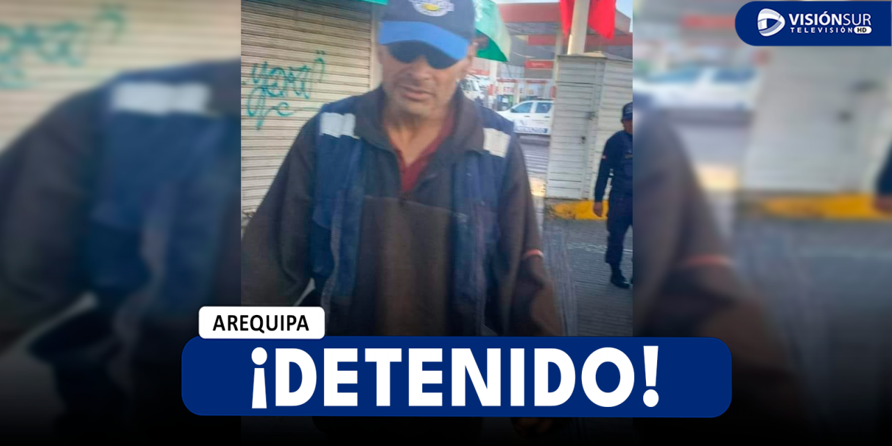 AREQUIPA: DETIENEN A VARÓN QUE SE ENCONTRABA EN LA CALLE VÍCTOR LIRA CON 10 VARILLAS DE FIERRO DE DUDOSA PROCEDENCIA