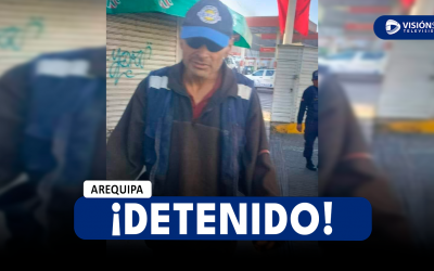 AREQUIPA: DETIENEN A VARÓN QUE SE ENCONTRABA EN LA CALLE VÍCTOR LIRA CON 10 VARILLAS DE FIERRO DE DUDOSA PROCEDENCIA