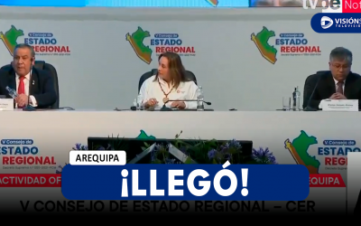 AREQUIPA: DINA BOLUARTE LLEGA A V CONSEJO DE ESTADO – COER QUE SE REALIZA EN CERRO JULI