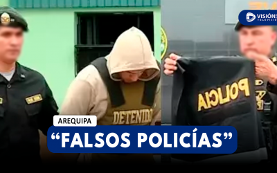 AREQUIPA: DENUNCIAN QUE VARONES UTILIZAN CHALECOS DE POLICÍAS PARA REALIZAR ROBOS EN CERRO COLORADO