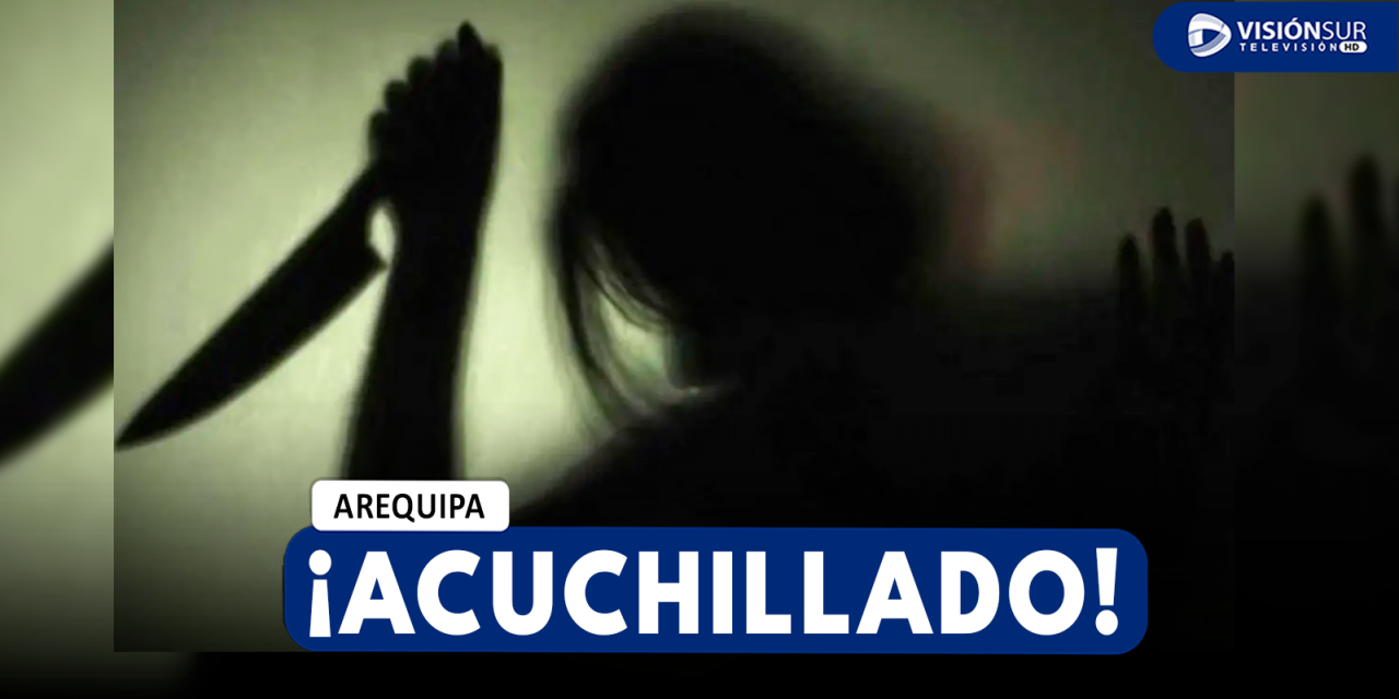 AREQUIPA: MUJER LE CLAVA UN CUCHILLO EN LA ESPALDA A SU CONVIVIENTE SUPUESTAMENTE TRAS UNA DISCUSIÓN POR UNA PRESUNTA INFIDELIDAD