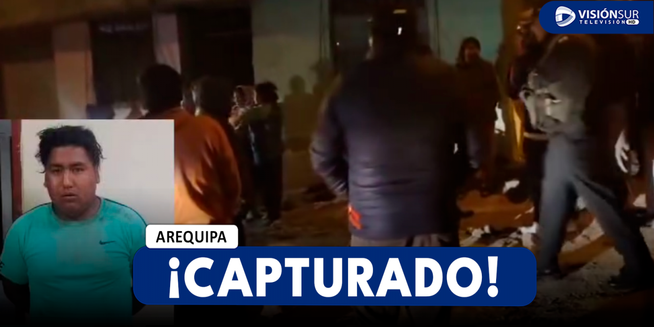 AREQUIPA: VARÓN ES CAPTURADO POR LOS VECINOS DE CERRO COLORADO TRAS SER SORPRENDIDO INTENTADO ROBAR UN CARRO