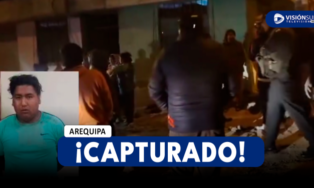 AREQUIPA: VARÓN ES CAPTURADO POR LOS VECINOS DE CERRO COLORADO TRAS SER SORPRENDIDO INTENTADO ROBAR UN CARRO