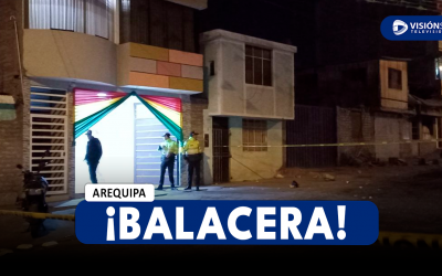 AREQUIPA: BALACERA SE DESATA EN EL DISTRITO DE PAUCARPATA DURANTE FIESTA PATRONAL Y DEJA UNA PERSONA HERIDA