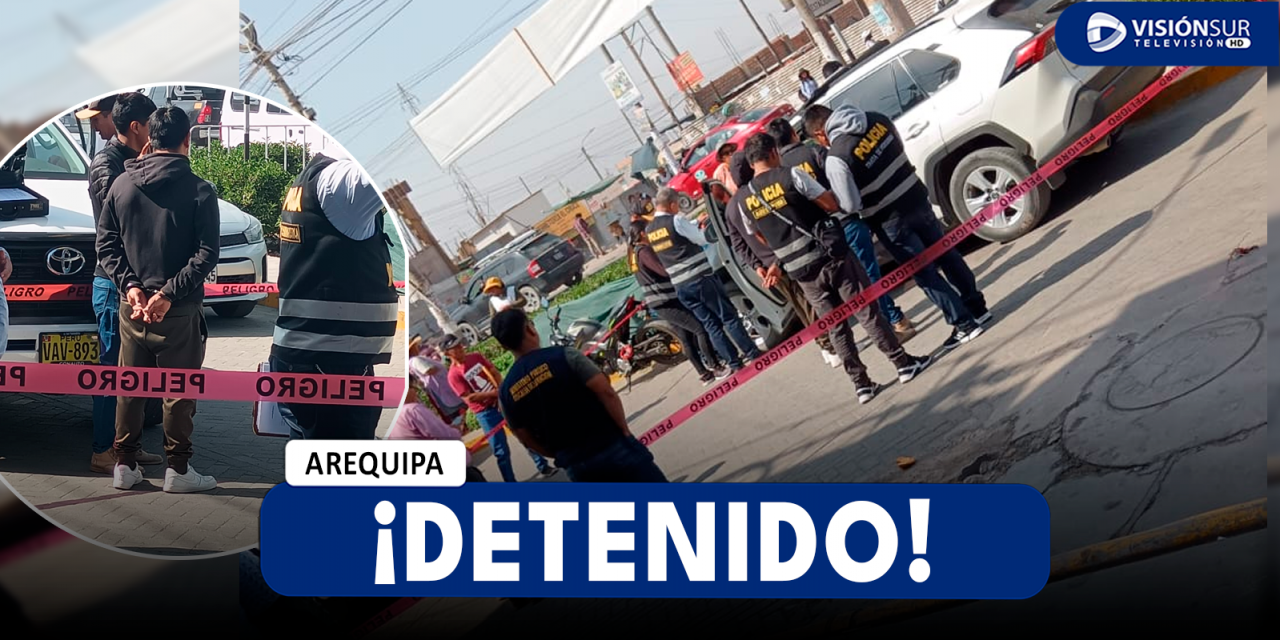 AREQUIPA: DETIENEN A VARÓN QUE HABRÍA EXPLOTADO SEXUALMENTE A MENOR DE 12 AÑOS EN CERRO COLORADO