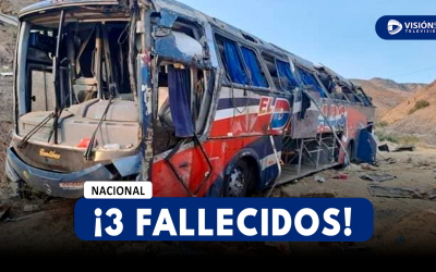 NACIONAL: FUERTE ACCIDENTE EN TALARA DEJA A 3 PERSONAS FALLECIDAS Y MÁS DE 20 HERIDOS