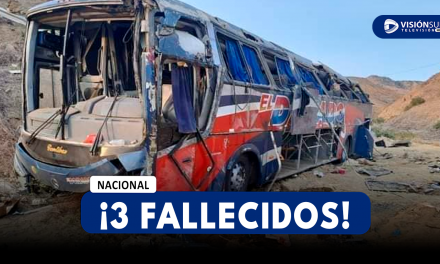 NACIONAL: FUERTE ACCIDENTE EN TALARA DEJA A 3 PERSONAS FALLECIDAS Y MÁS DE 20 HERIDOS