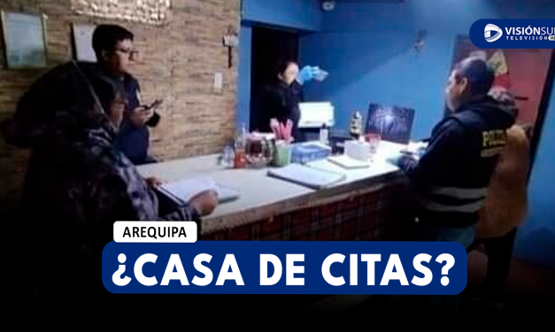 AREQUIPA: REALIZAN OPERATIVO EN LOCAL “EL MORRO” QUE TENÍA LICENCIA COMO “PROSTÍBULO – CASA DE CITAS”