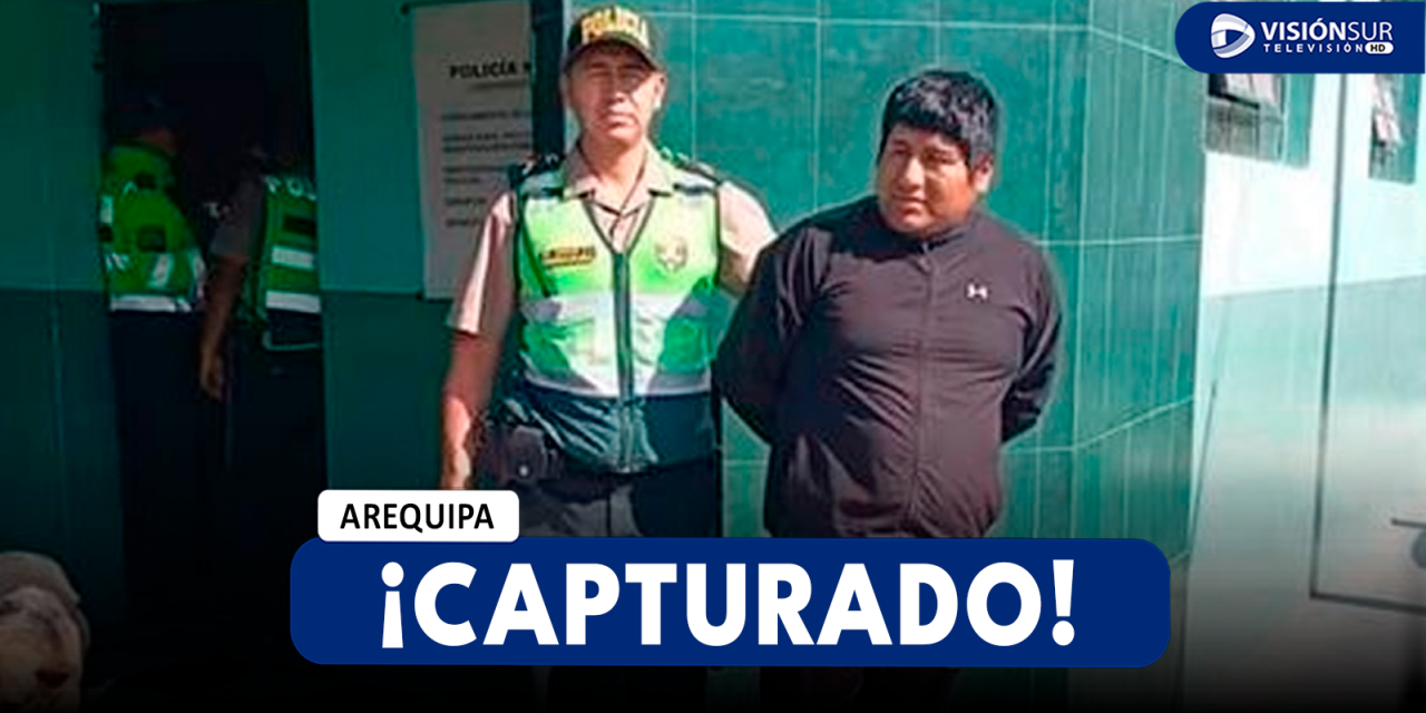 AREQUIPA: PRESUNTO INTEGRANTE DE LA BANDA CRIMINAL “LOS CHIPANAS” FUE DETENIDO EN EL DISTRITO DE TIABAYA