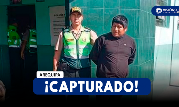 AREQUIPA: PRESUNTO INTEGRANTE DE LA BANDA CRIMINAL “LOS CHIPANAS” FUE DETENIDO EN EL DISTRITO DE TIABAYA