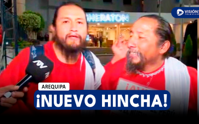 AREQUIPA: ‘HINCHA ISRAELITA’ PRESENTA A SU NUEVO COMPAÑERO PARA ALENTAR A LA SELECCIÓN PERUANA EN LAS ELIMINATORIAS