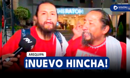 AREQUIPA: ‘HINCHA ISRAELITA’ PRESENTA A SU NUEVO COMPAÑERO PARA ALENTAR A LA SELECCIÓN PERUANA EN LAS ELIMINATORIAS